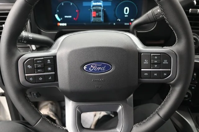 New 2027 Star White Metallic Tri-Coat Ford F-350® Lariat® image 11