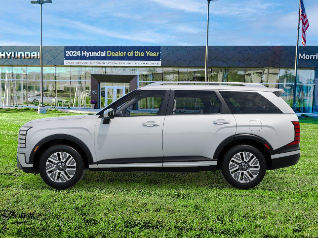 New 2026 White Pearl Hyundai SEL 8P image 3