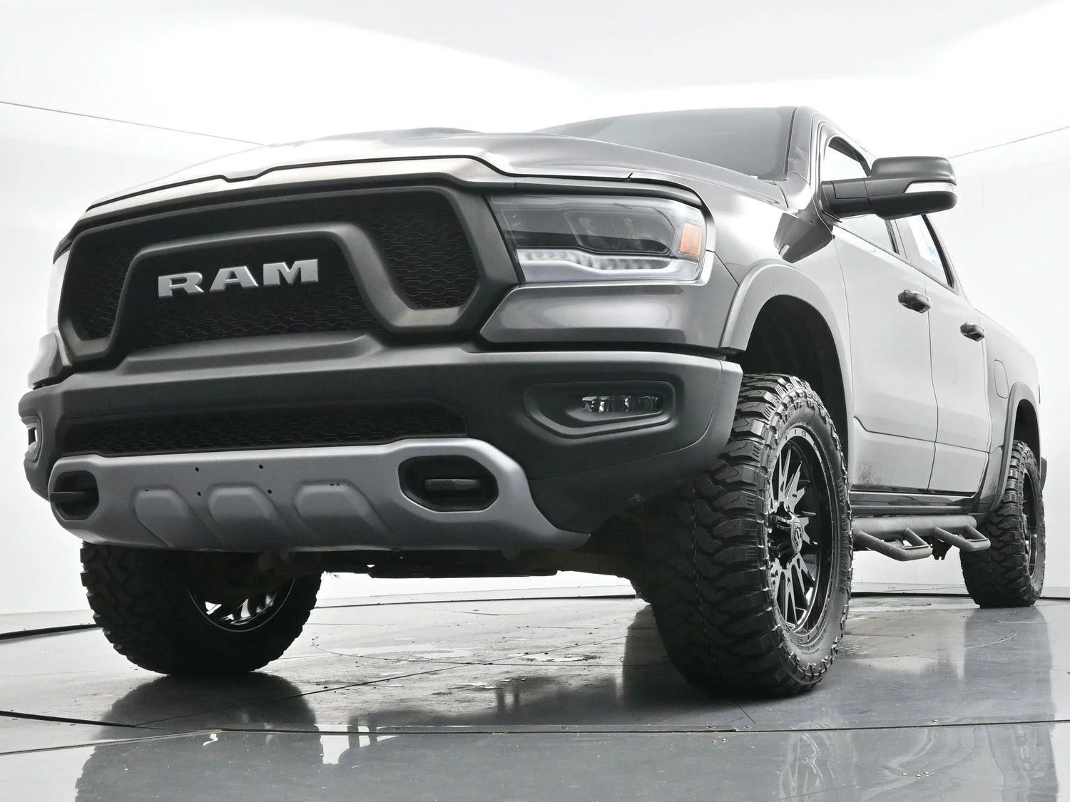 Used 2020 Granite Crystal Metallic Clearcoat Ram Rebel image 46