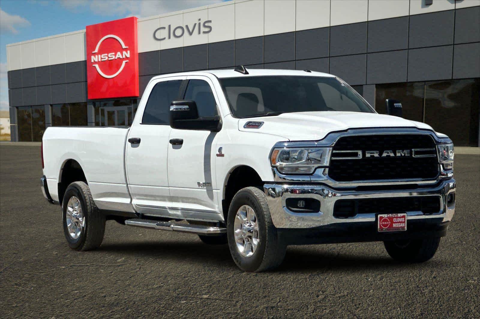 Used 2024 Bright White Clearcoat Ram Big Horn image 10