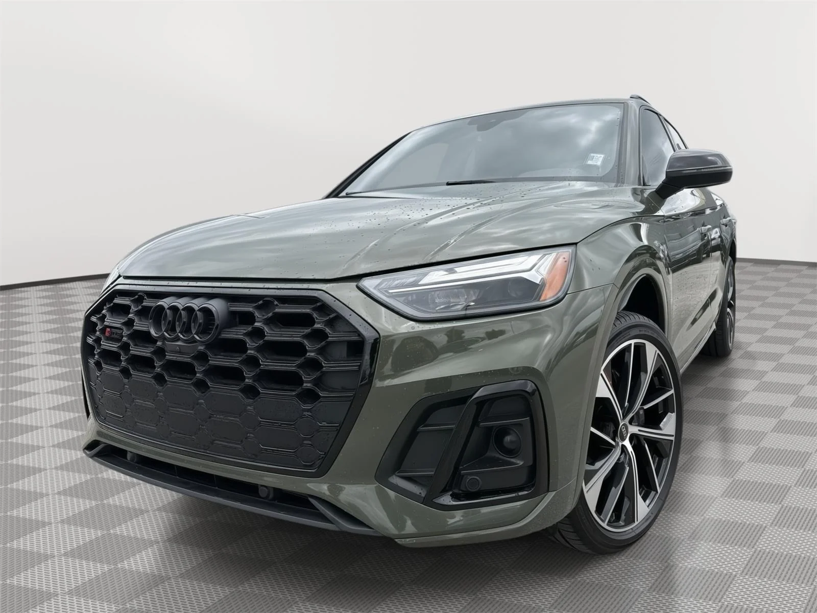 Used 2023 District Green Metallic Audi Premium Plus image 1