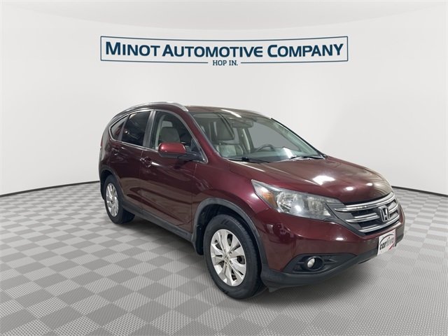 Used 2014 Honda CR-V EX-L with VIN 5J6RM3H75EL009484 for sale in Minot, ND