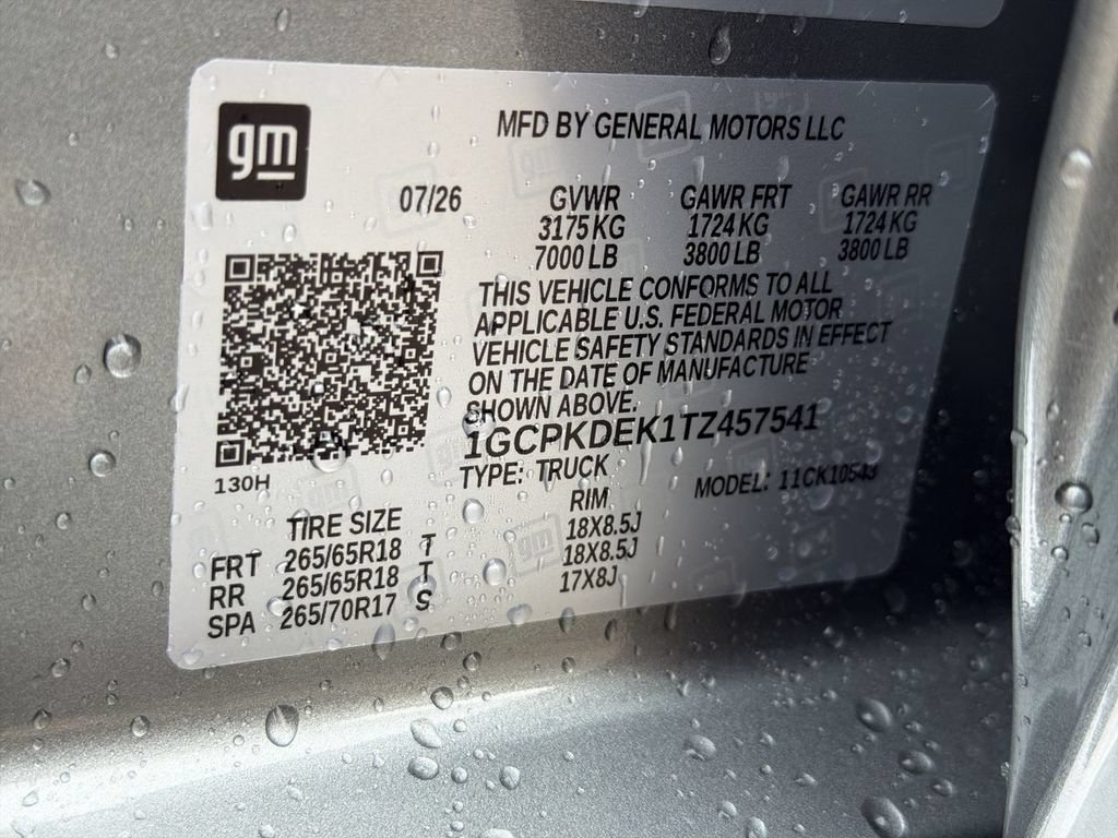 New 2026 Sterling Gray Metallic Chevrolet LT image 34