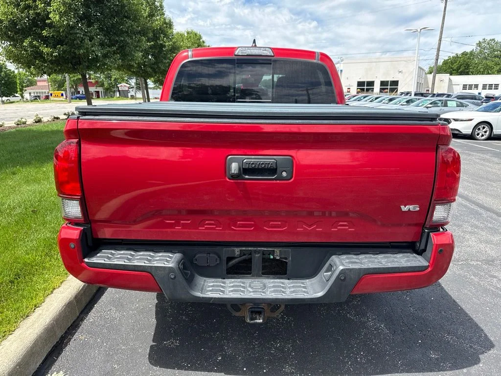 Used 2019 Barcelona Red Metallic Toyota TRD Sport image 5