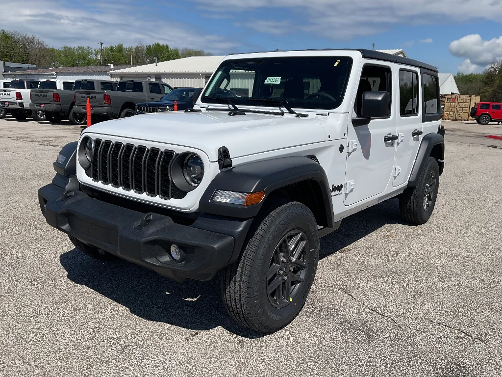 New 2026 Bright White Clearcoat Jeep Sport S image 3