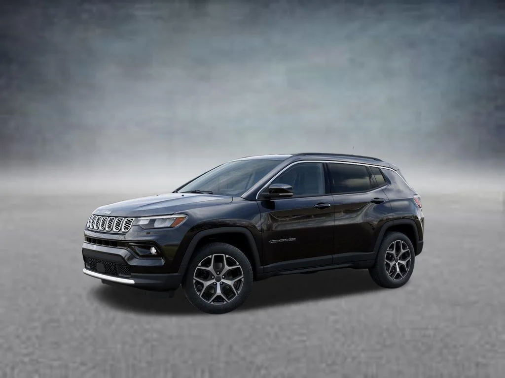 New 2026 Diamond Black Crystal Pearl-Coat Exterior Paint Jeep Limited image 2