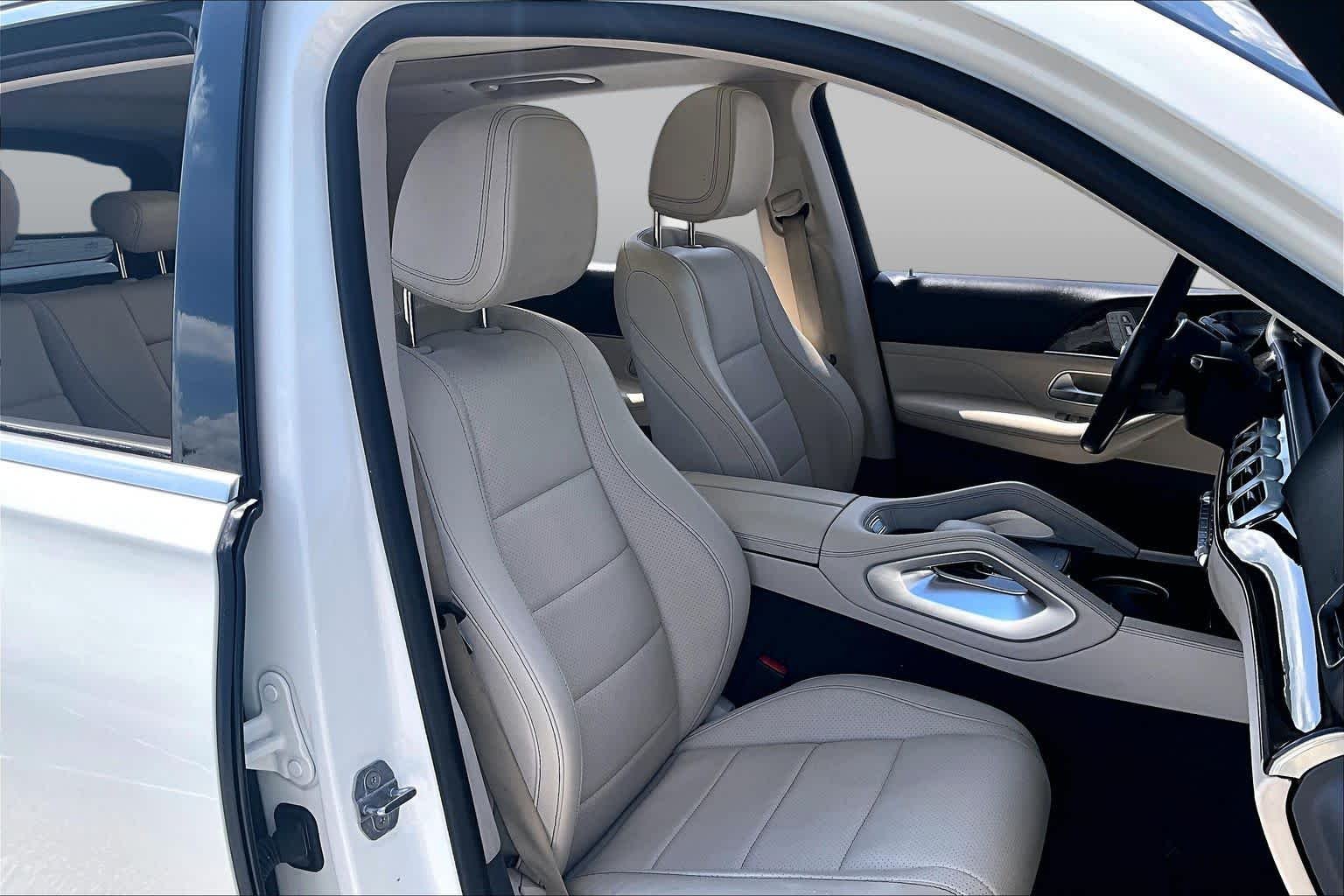 Used 2020 designo Diamond White Bright Mercedes-Benz GLE 350 image 9
