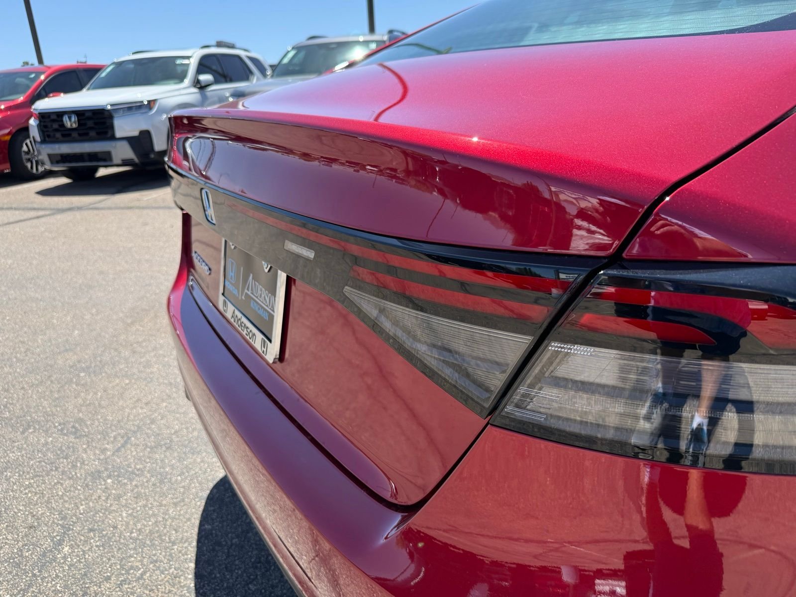 New 2026 Radiant Red Metallic Honda LX image 6