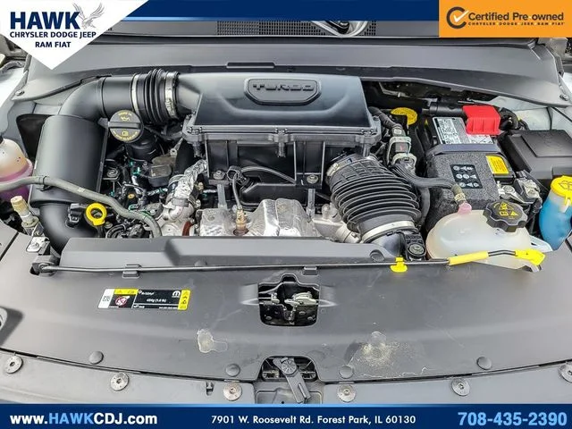 Certified Used 2025 White Jeep Trailhawk image 28