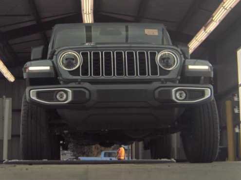 Used 2025 Jeep Wrangler 4xe Sahara 4XE with VIN 1C4RJXP68SW600529 for sale in Kansas City