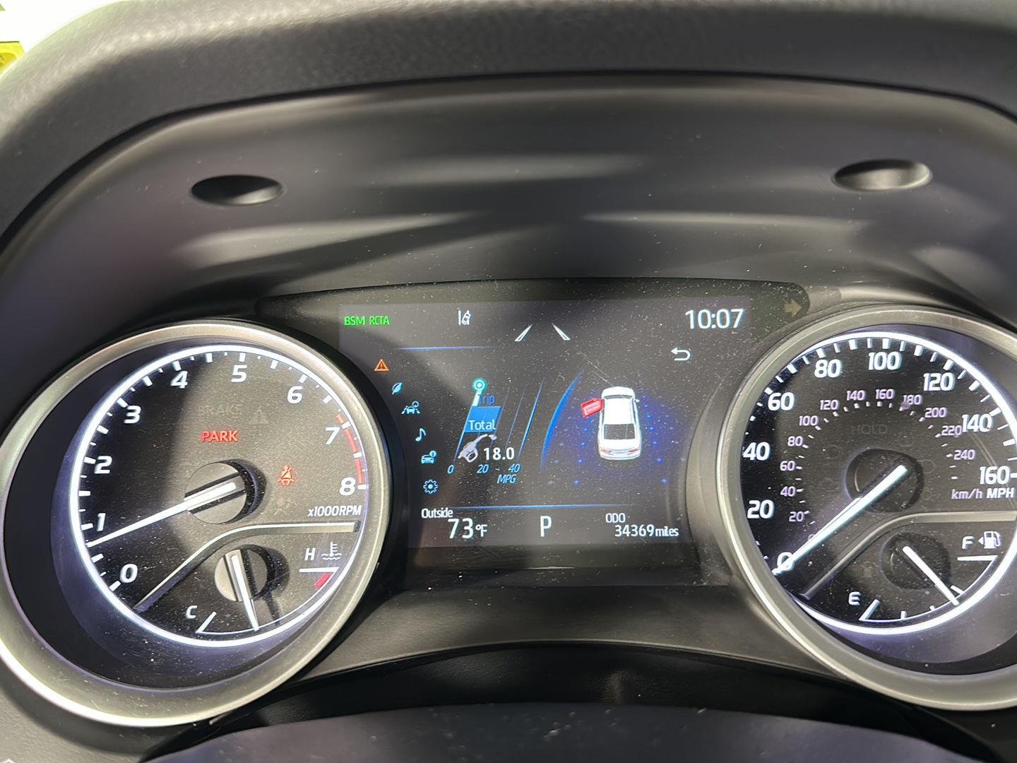 Used 2023 Midnight Black Metallic Toyota XLE image 11