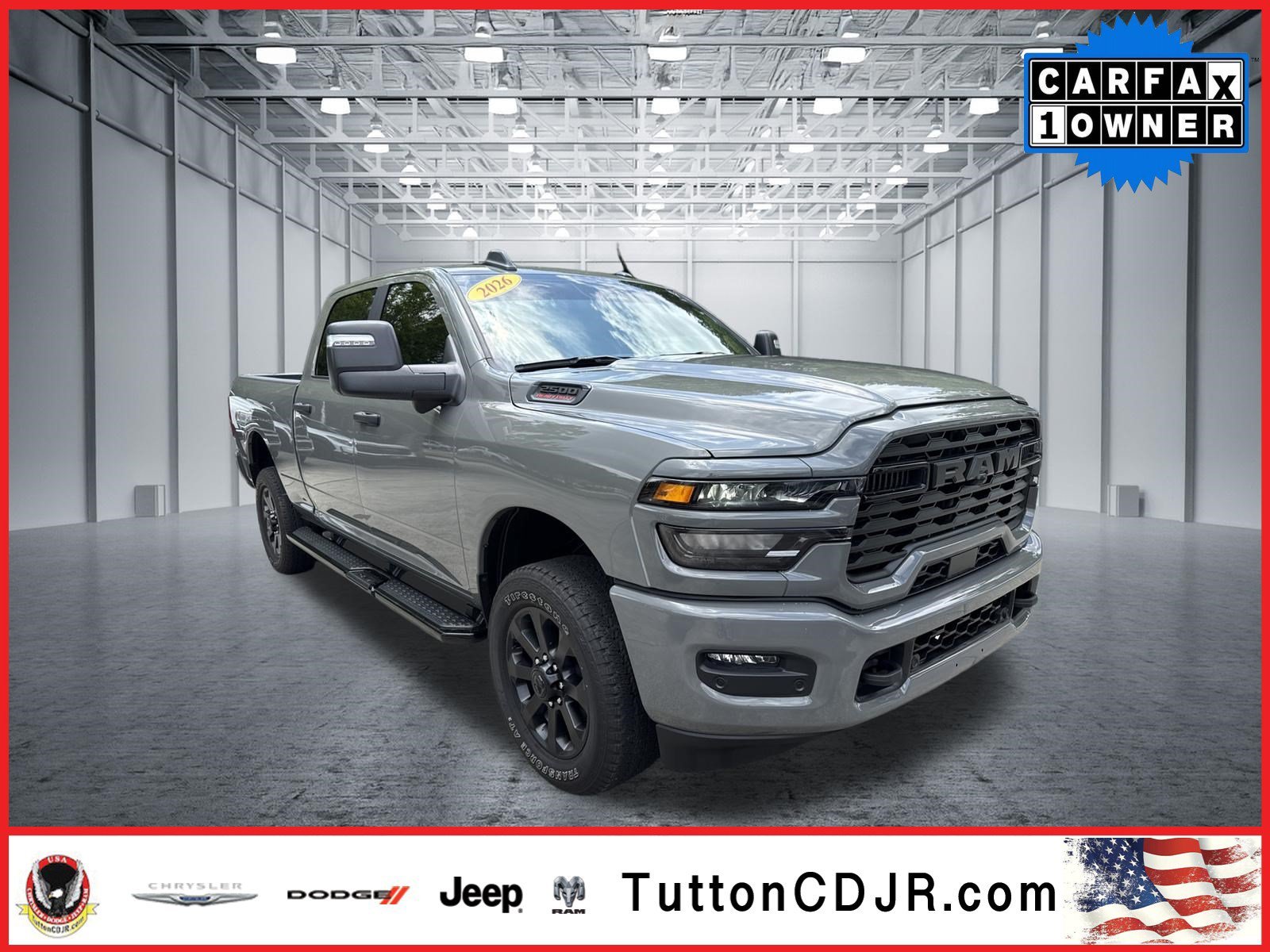 Used 2026 Ceramic Gray Clearcoat Ram Big Horn image 1