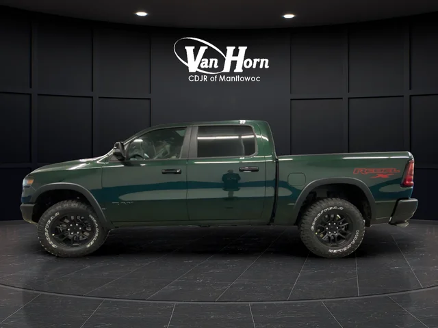 New 2027 Serrano-Green Metallic Exterior Paint RAM Rebel image 4