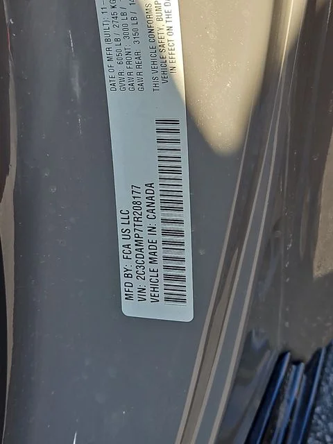New 2026 Destroyer Gray Exterior Paint Dodge R/T Scat Pack image 28