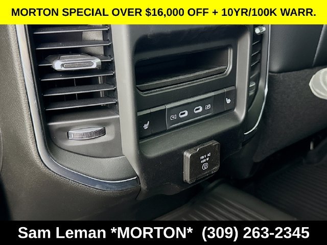 New 2026 Ceramic Gray Clear-Coat Exterior Paint Ram Laramie image 26