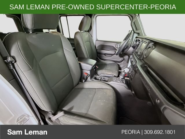 Used 2021 White Jeep Unlimited Sport S image 25
