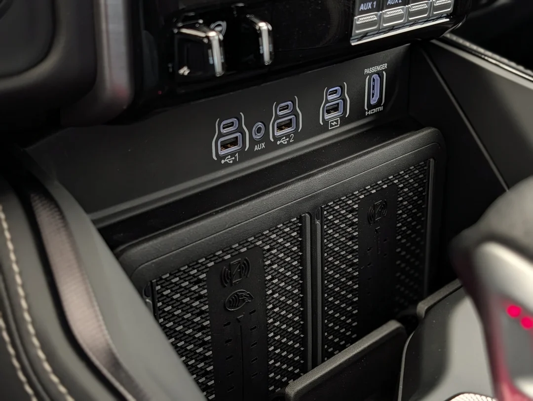 New 2026 Black RAM RHO - - 4x4 - Bilstein Shocks - Panoramic Sunroof - Leather Suede Seats & More! image 23