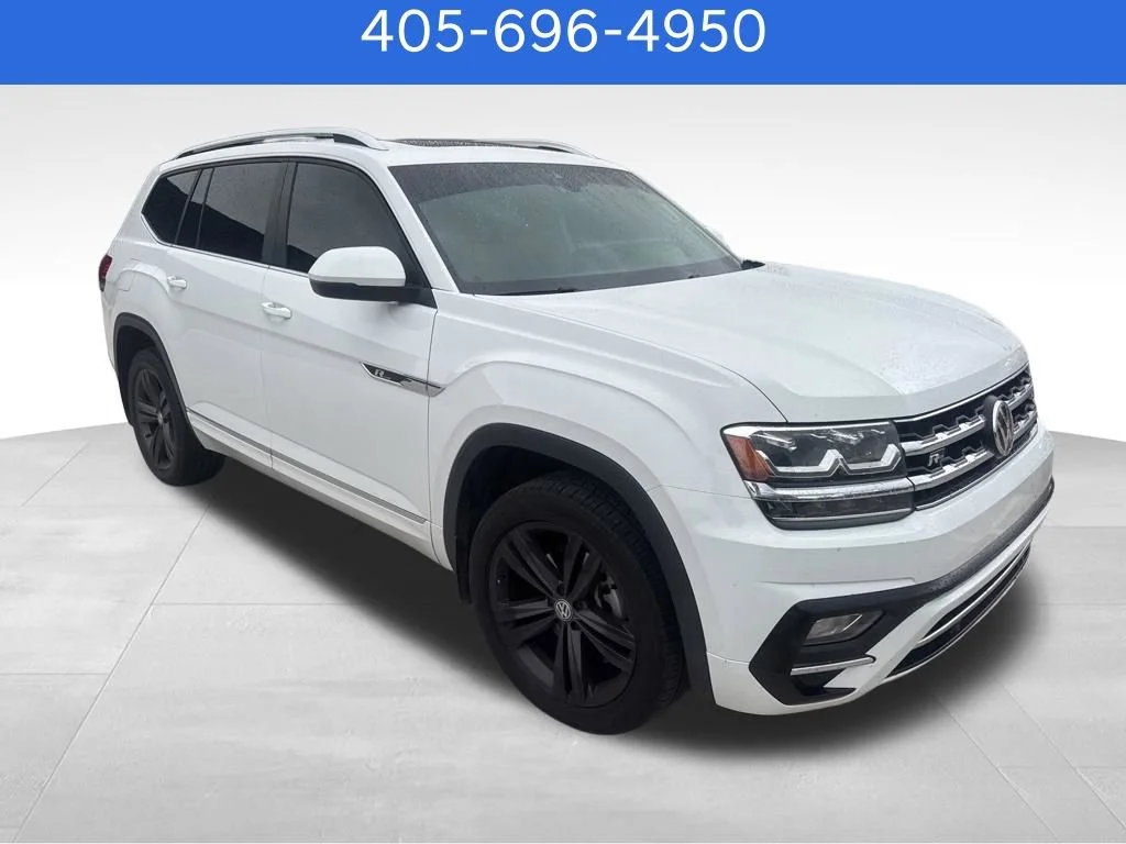 Pre-Owned 2020 Volkswagen Atlas 3.6L V6 SEL R-Line