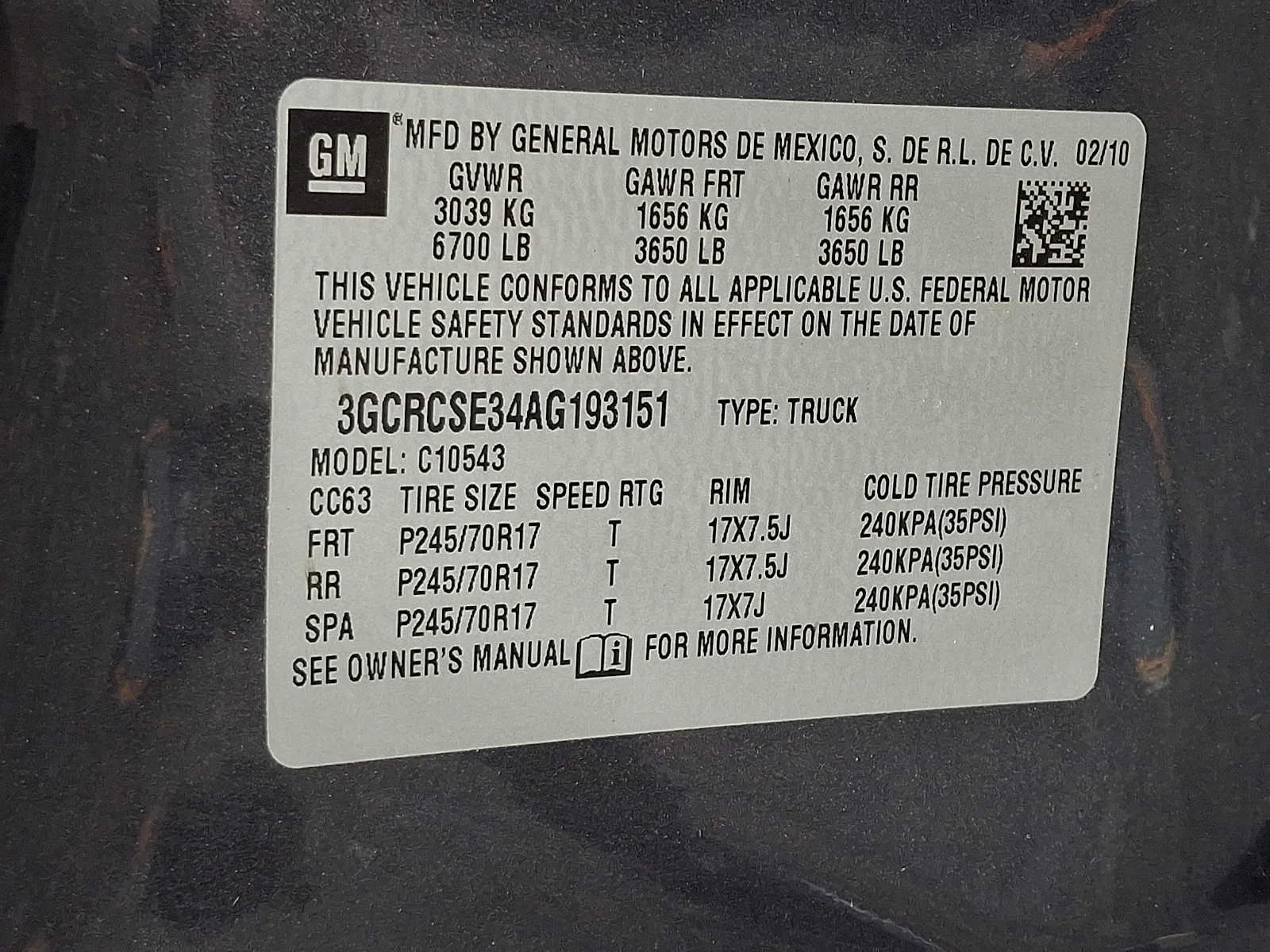 Used 2010 Taupe Gray Metallic Chevrolet Xtra Fuel Economy image 24