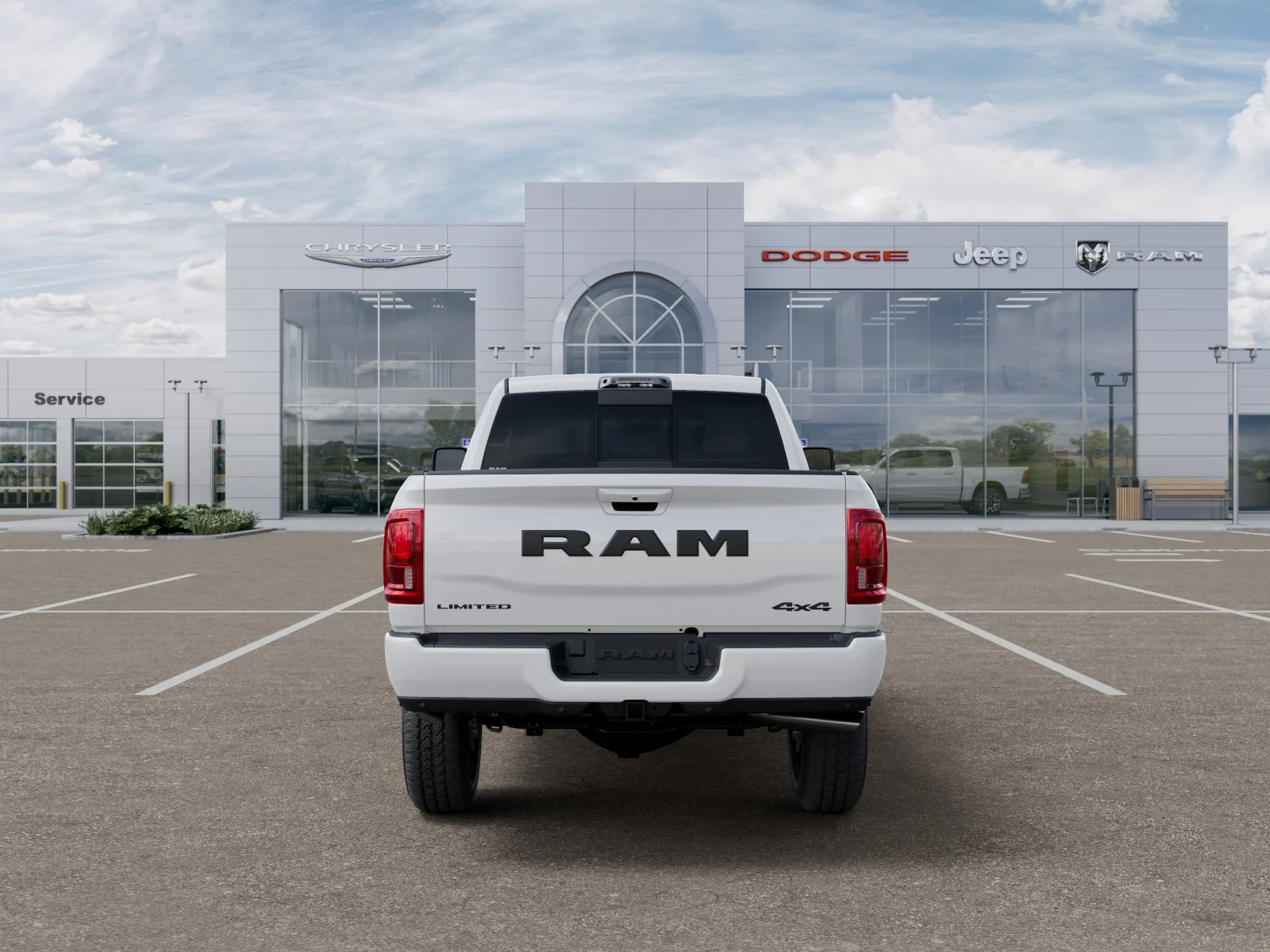 New 2026 Bright White Clearcoat RAM Limited image 35