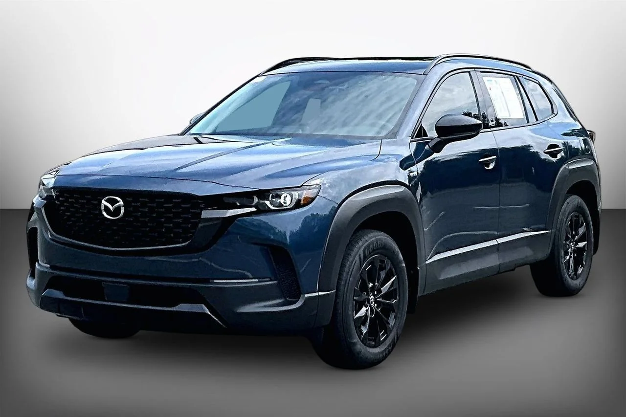 Certified Used 2025 Blue Mazda Premium image 4