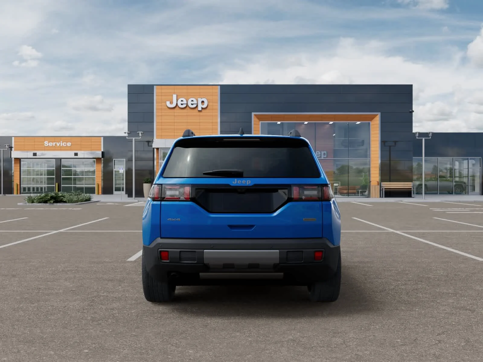 New 2026 Hydro Blue Pearlcoat Jeep Overland image 7