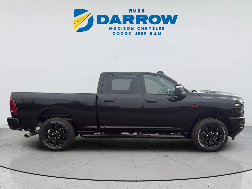 New 2027 Diamond Black Crystal Pearl-Coat Exterior Paint RAM Laramie image 6