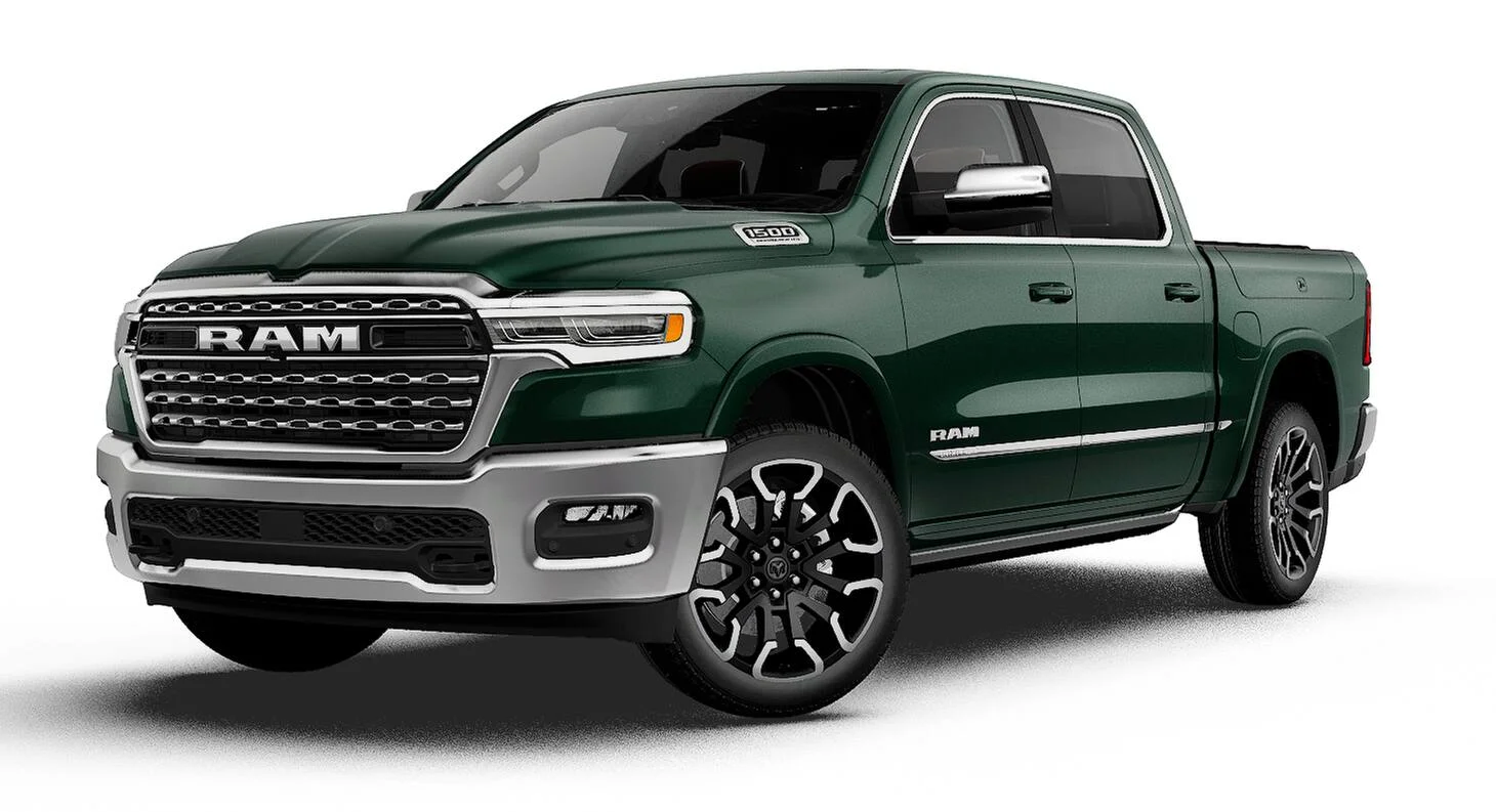 New 2027 Serrano-Green Metallic Exterior Paint RAM Limited image 13