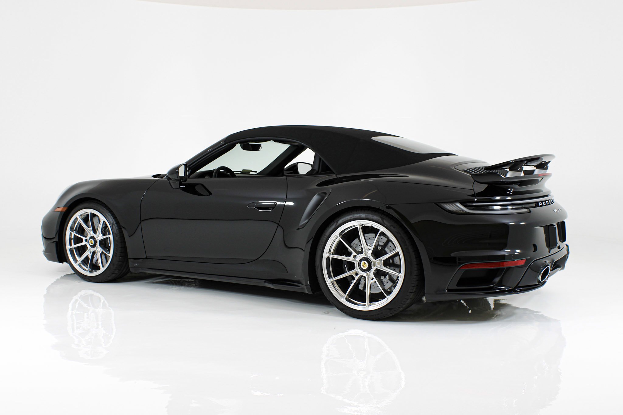 Used 2024 Black Porsche Turbo S Cabriolet image 8