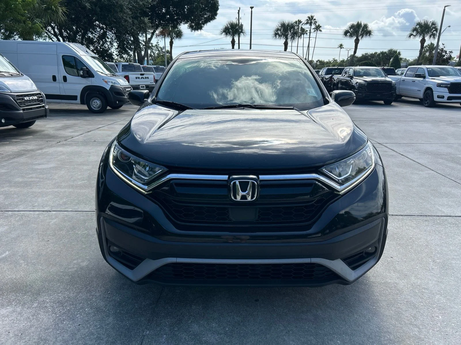 Used 2022 Crystal Black Pearl Honda EX image 21