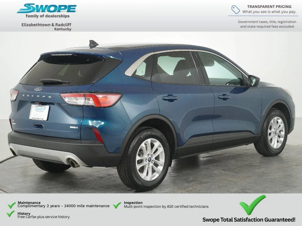 Used 2020 Dark Persian Green Metallic Ford SE image 6
