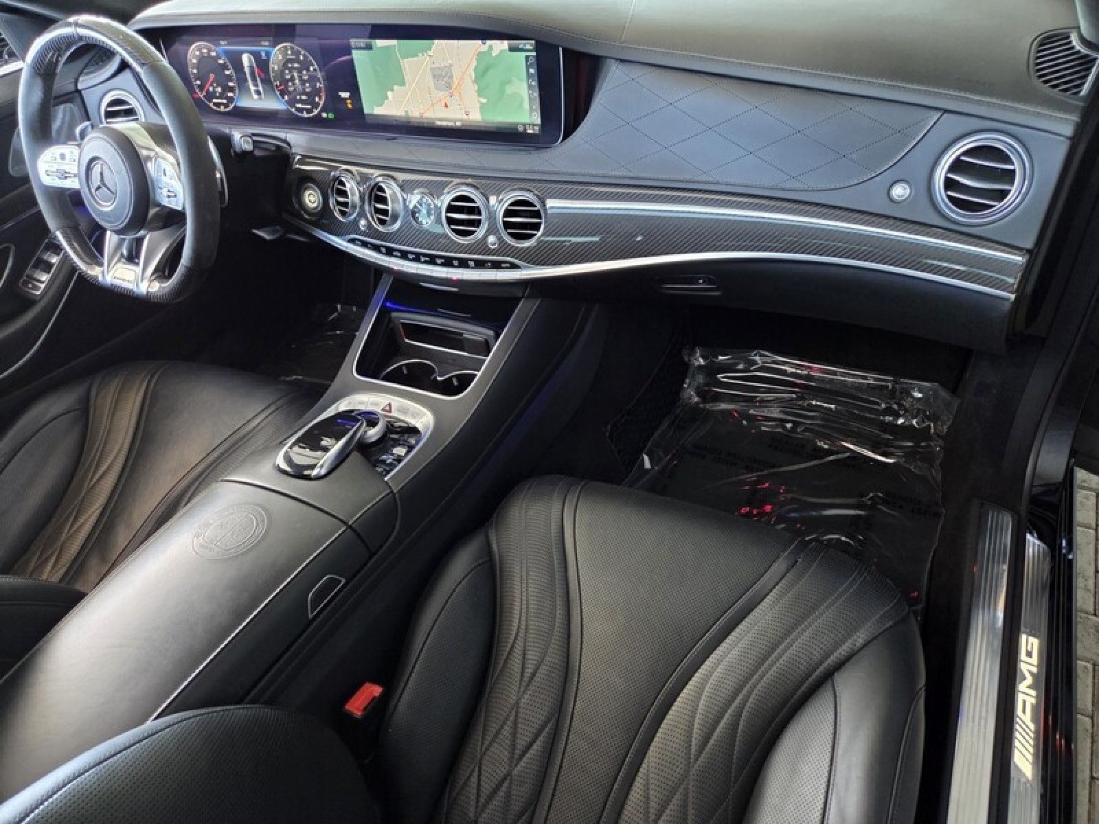Used 2019 Black Mercedes-Benz AMG® S 63 image 21