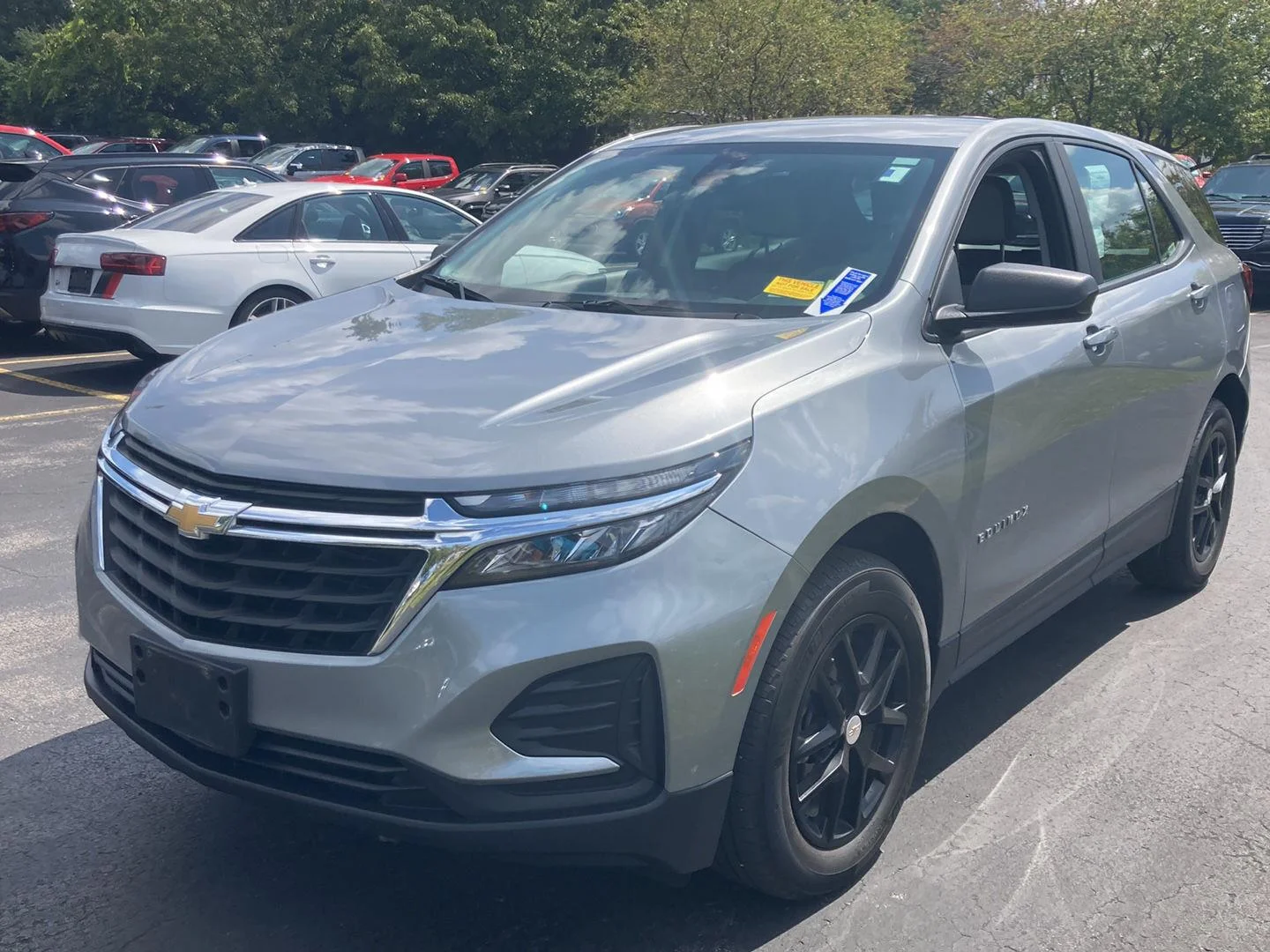 Used 2023 Sterling Gray Metallic Chevrolet LS image 3