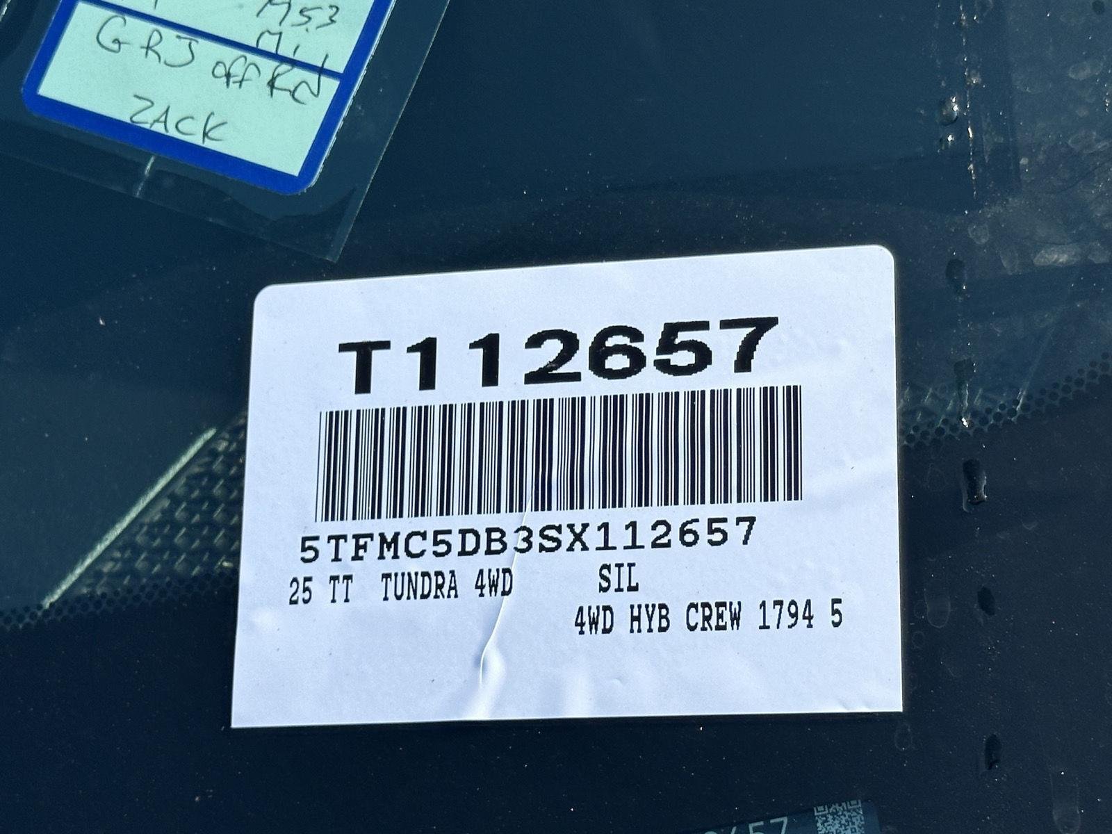 Certified Used 2025 Celestial Silver Metallic Toyota 1794 Edition Hybrid image 14