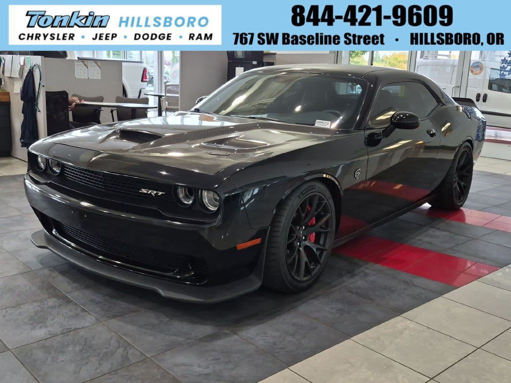 Used 2015 Black Dodge SRT Hellcat image 1