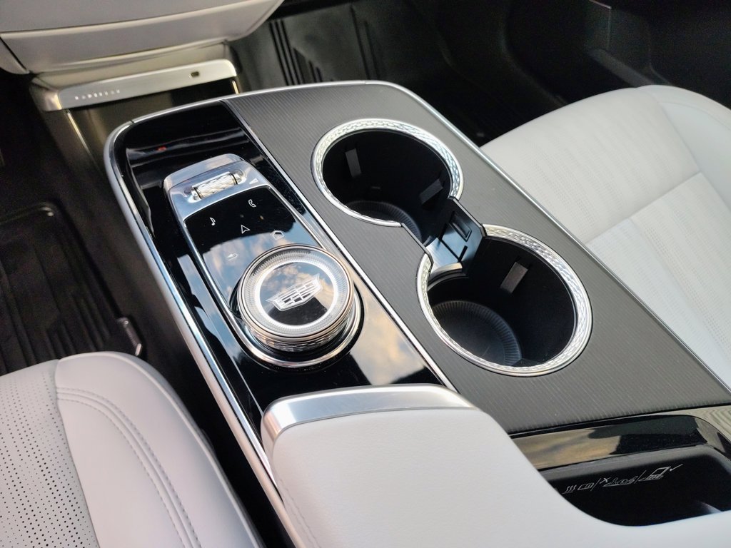 Used 2024 Crystal White Tricoat Cadillac Luxury 1 image 28