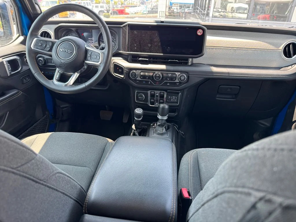 Certified Used 2024 Blue Jeep Sahara 4xe image 22