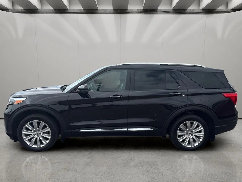 Used 2021 Black Ford Limited Hybrid image 2