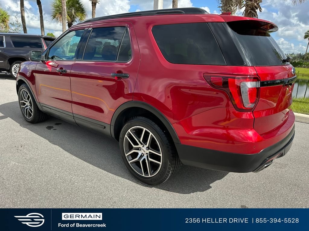 Used 2017 Ruby Red Metallic Ford Sport image 3
