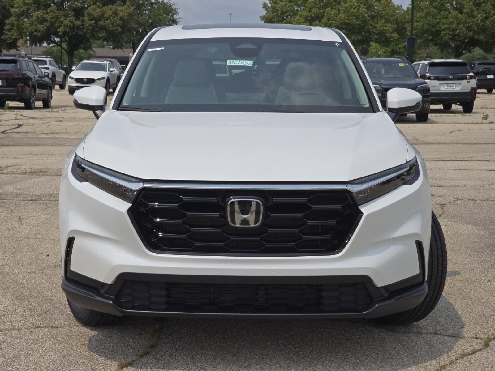 New 2026 Platinum White Pearl Honda EX image 9