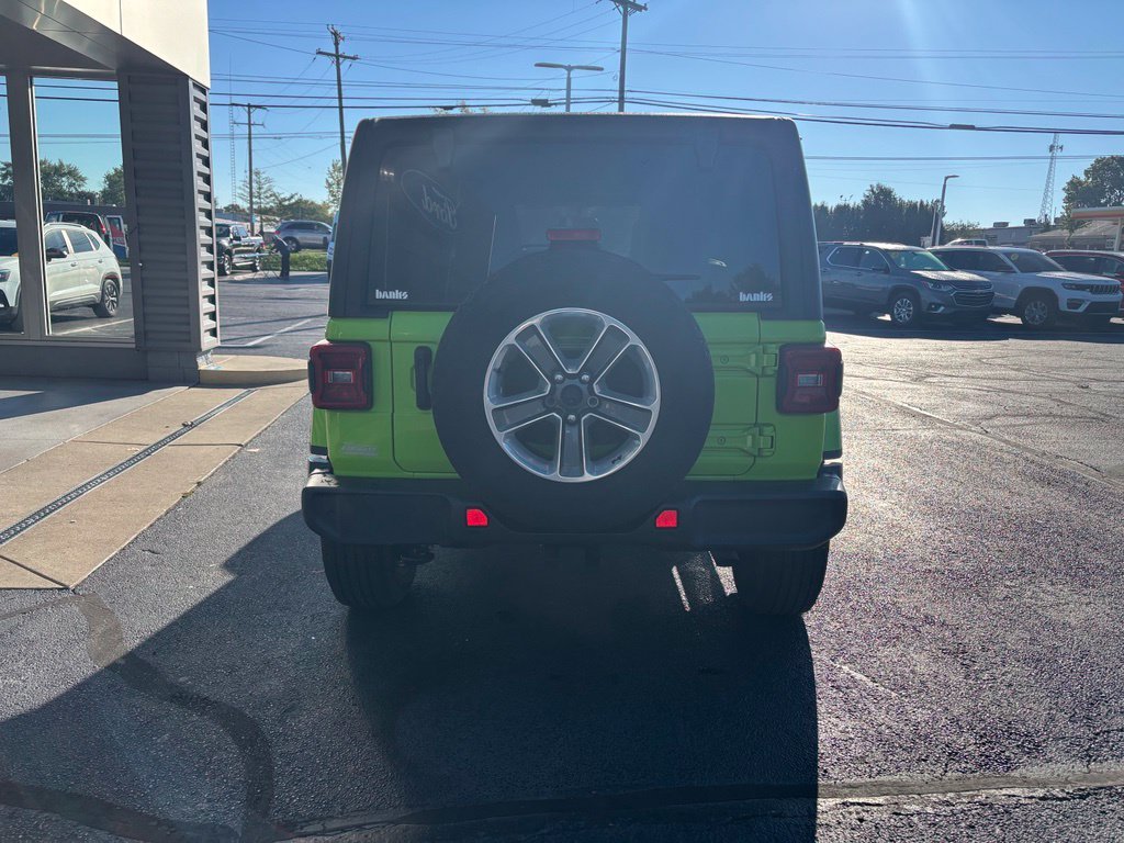 Used 2021 Limited Edition Gecko Clear Jeep Unlimited Sahara image 6