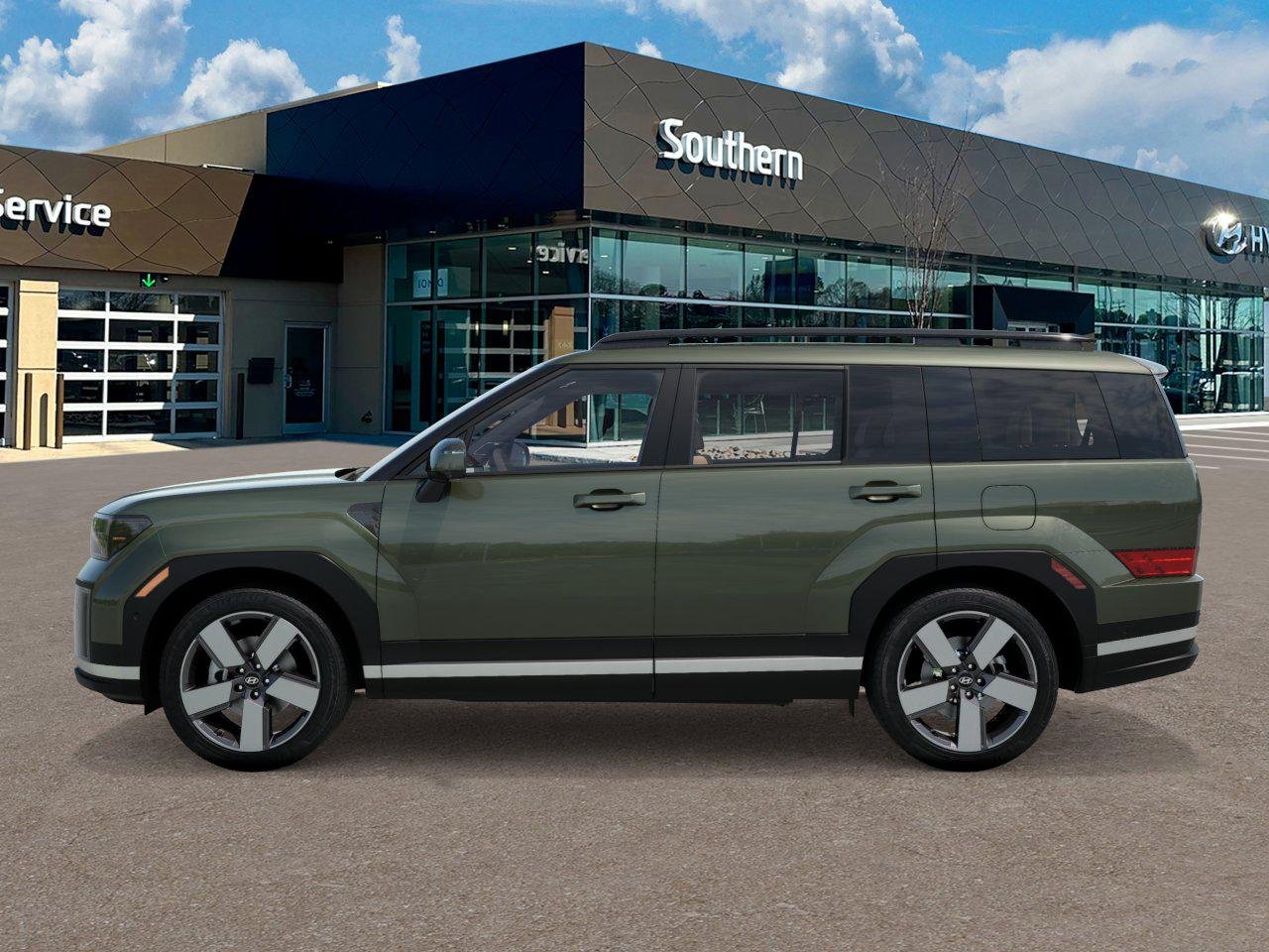 New 2026 Green Hyundai Limited FWD image 3