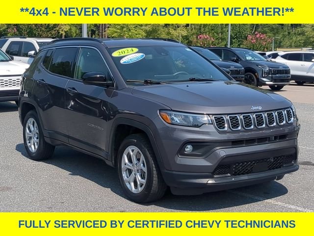 Used 2024 Gray Jeep Latitude image 3