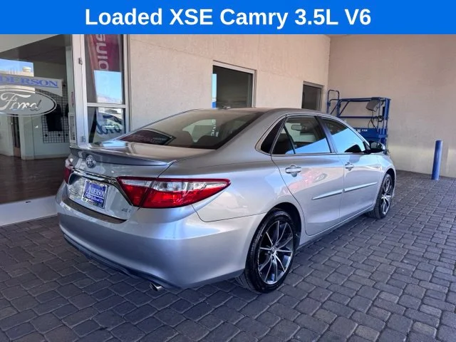 Certified Used 2017 Celestial Silver Metallic Toyota XSE V6 image 5