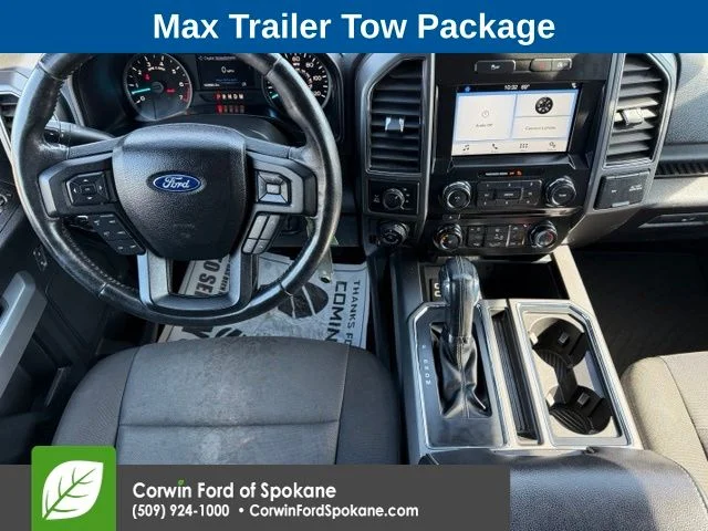 Used 2018 Shadow Black Ford XLT image 3