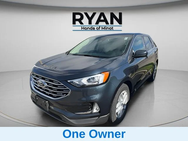 Used 2022 Blue Metallic Ford SEL image 9