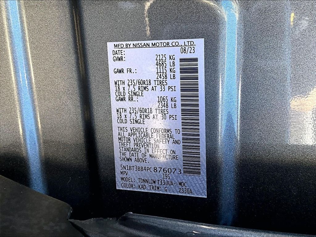 Used 2023 Gray Nissan SV image 35