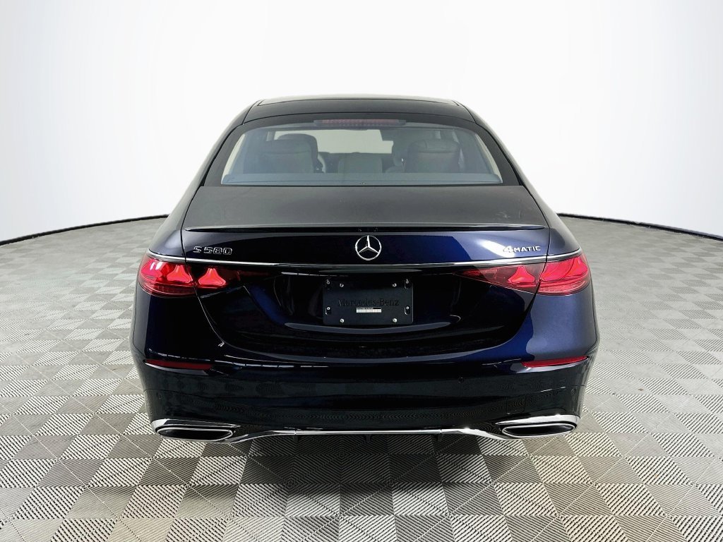 New 2027 Blue Mercedes-Benz S 580 image 6