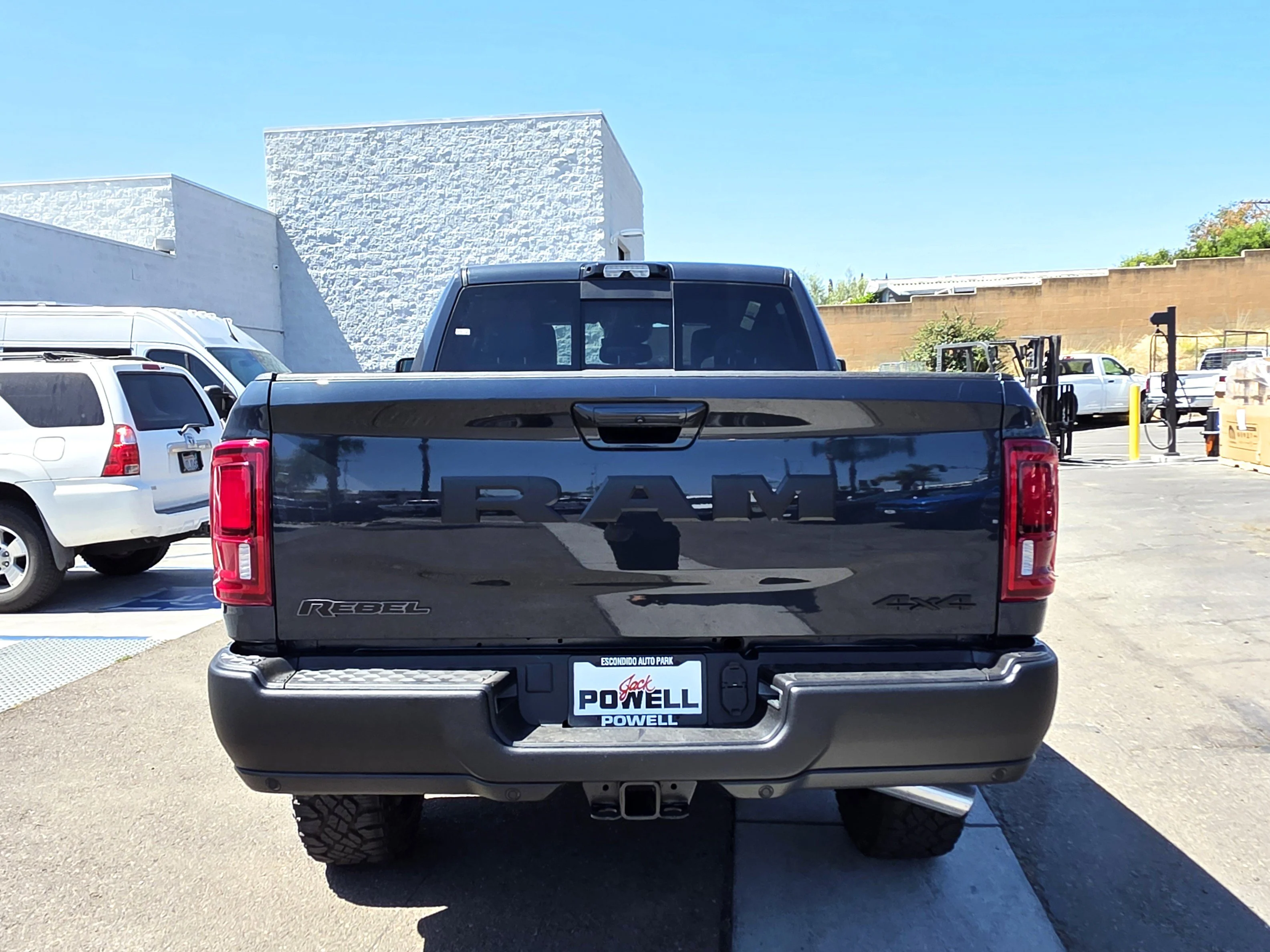 New 2026 Blue Metallic RAM Rebel image 3