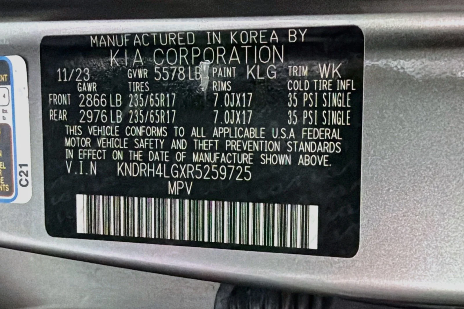 Used 2024 Steel Gray Kia EX image 25